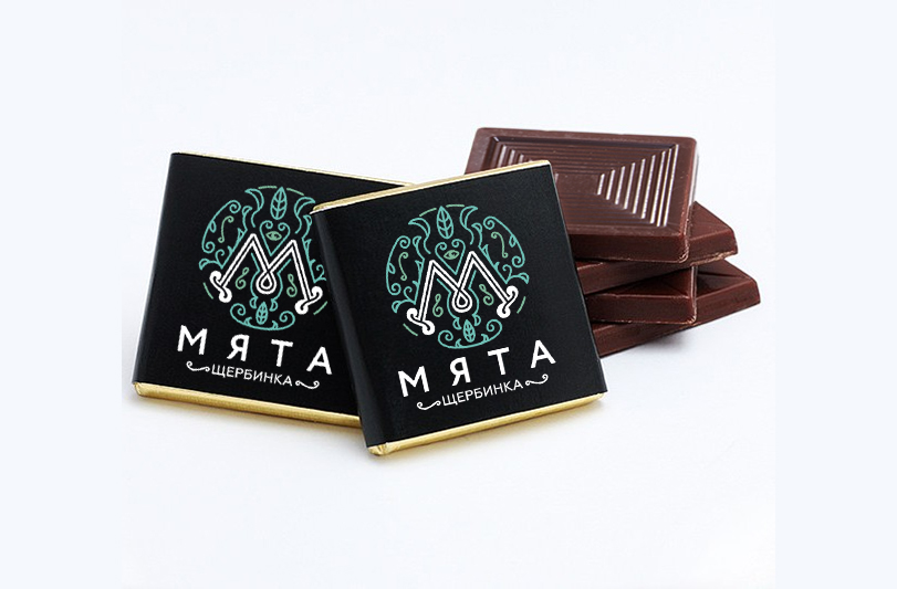 Шоколад с лого